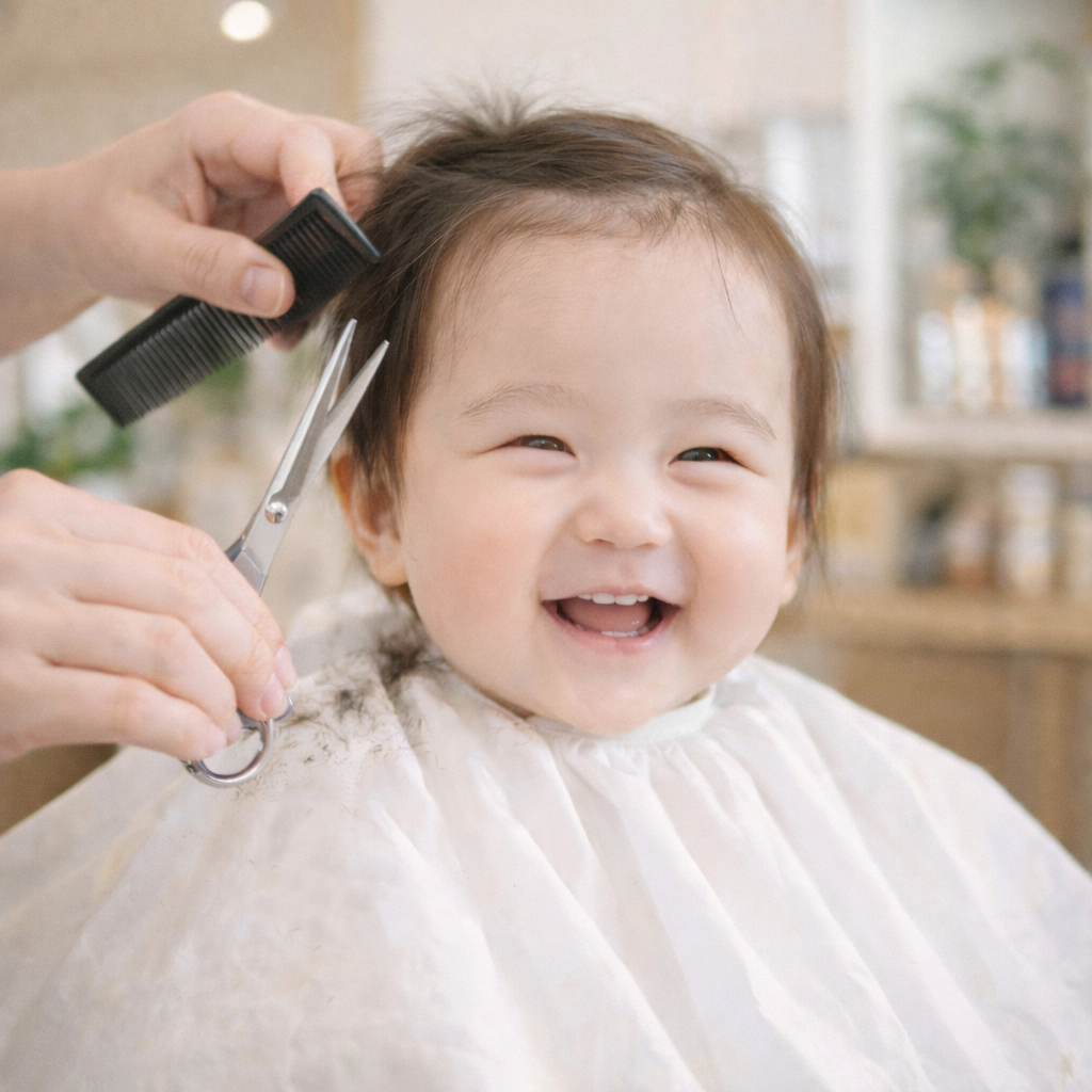 一軒一軒歩いて回る情景